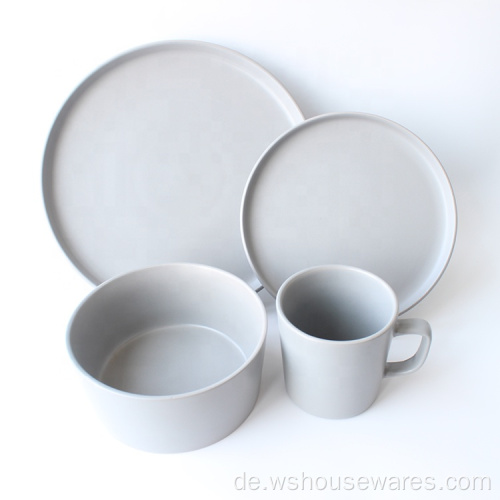 Kundenspezifische 16pcs großhandel geschüttelt stoneware